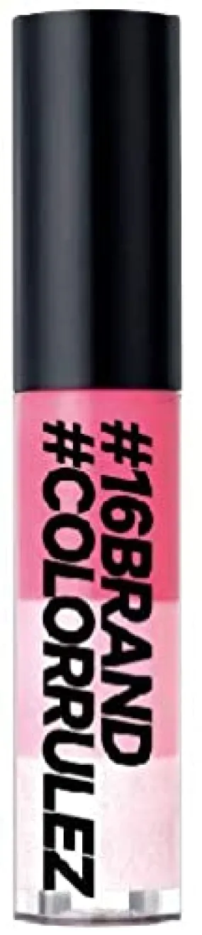 16brand COLORRULEZ GLOSS PINK MELLOW (4.5g)