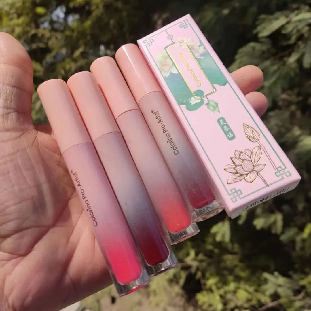 4pcs set Magic LIP TINT   LIPGLOSS