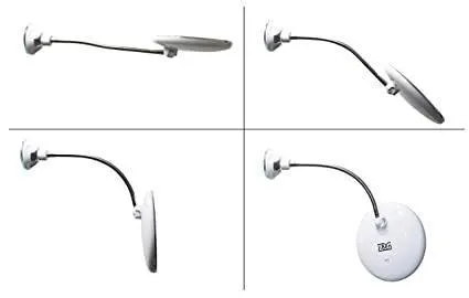 5X Magnifying Makeup Mirror with Power Locking Suction Cup