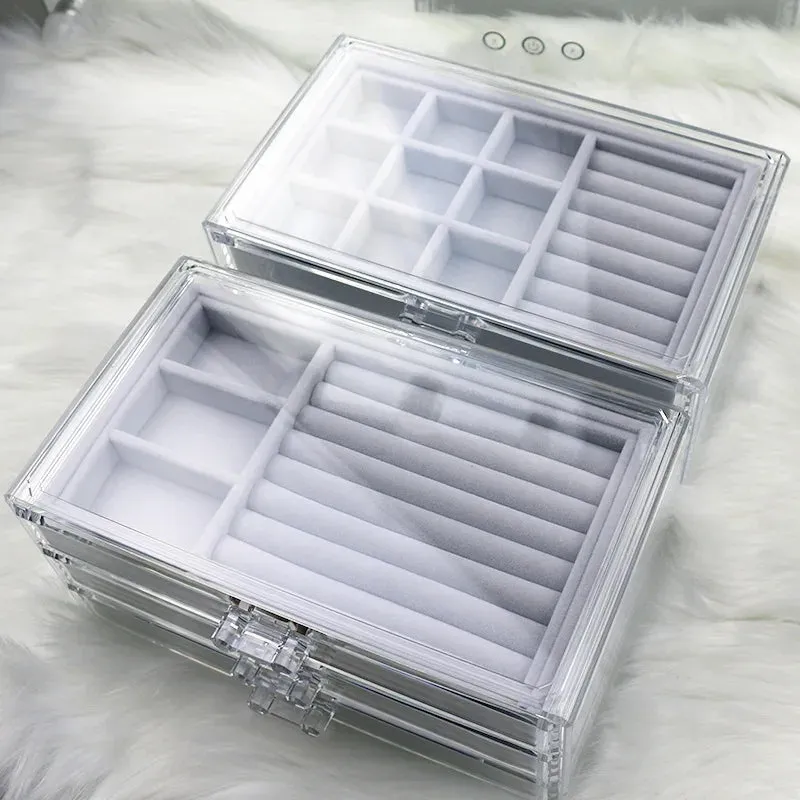 Acrylic Drawer Jewelry Organizer