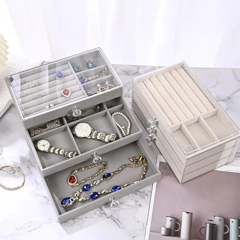 Acrylic Drawer Jewelry Organizer