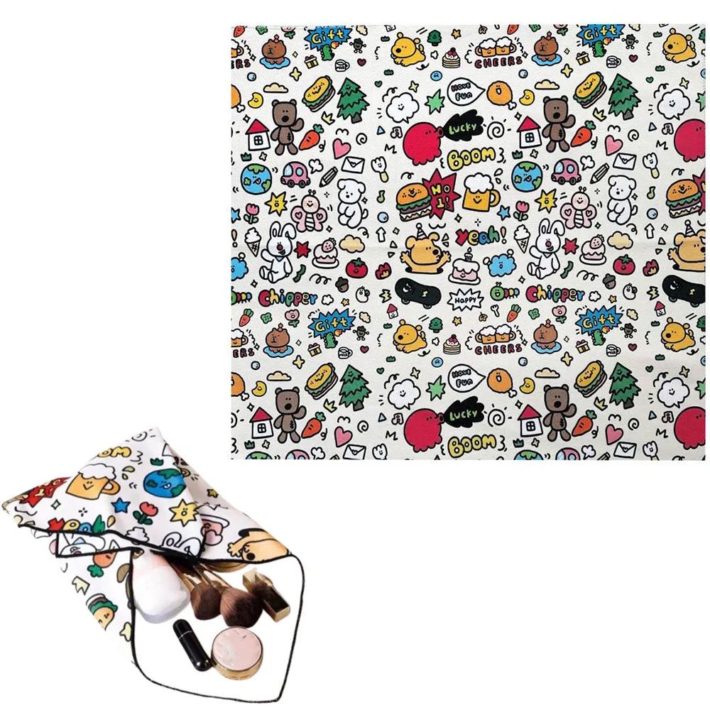 Adhesive Cloth Inner Bag for Cosmetic Bag for Outdoor Travel Makeup Storage Style 3
