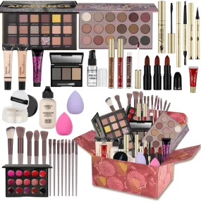 All-in-One Makeup Kit for Travel & Professionals