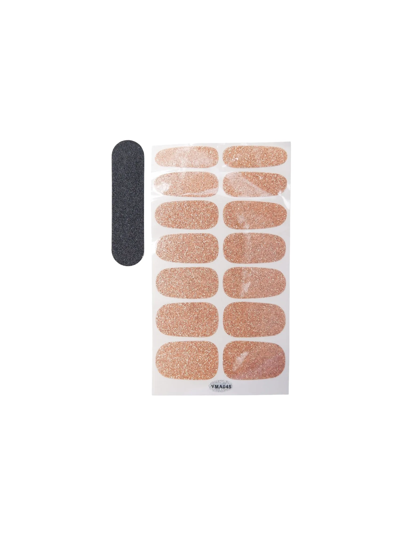 BCZOLA nail stickers - Gold Coloured