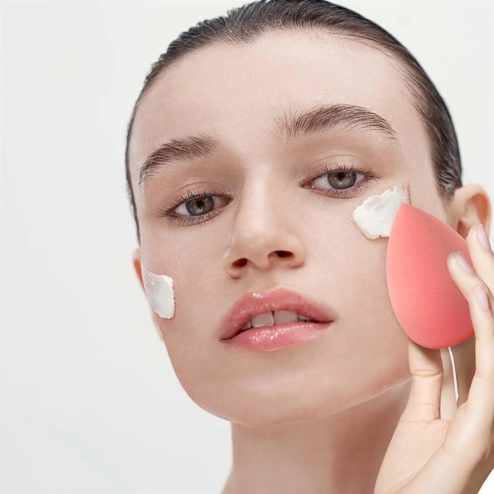 Beauty Blender Makeup Sponge, 5 Counts One Packing, Blender Liquid Foundation,Powders and Creams,Streak Free/Latex-Free/Cruelty-Free &Vegan(Water Drip)