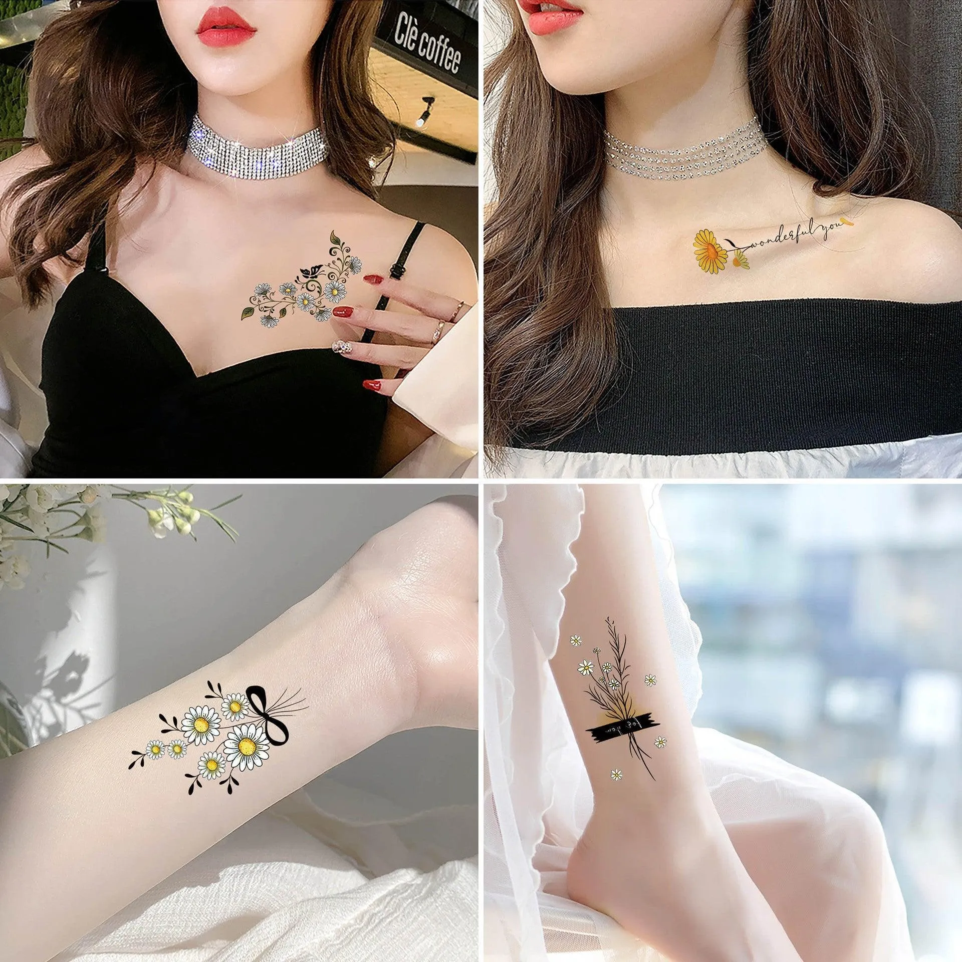 Chic Geometric Skin Decals Tattoo Decal
