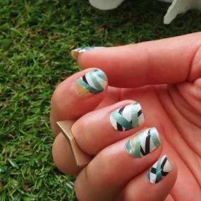 Cross The Line Nail Wraps