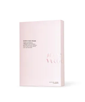 Dawn Brightening Mask - Illuminating Sheet Mask for Glowing and Radiant Skin - 5 Sheets, 4.5 FL OZ / 133 ML - Joanna Vargas