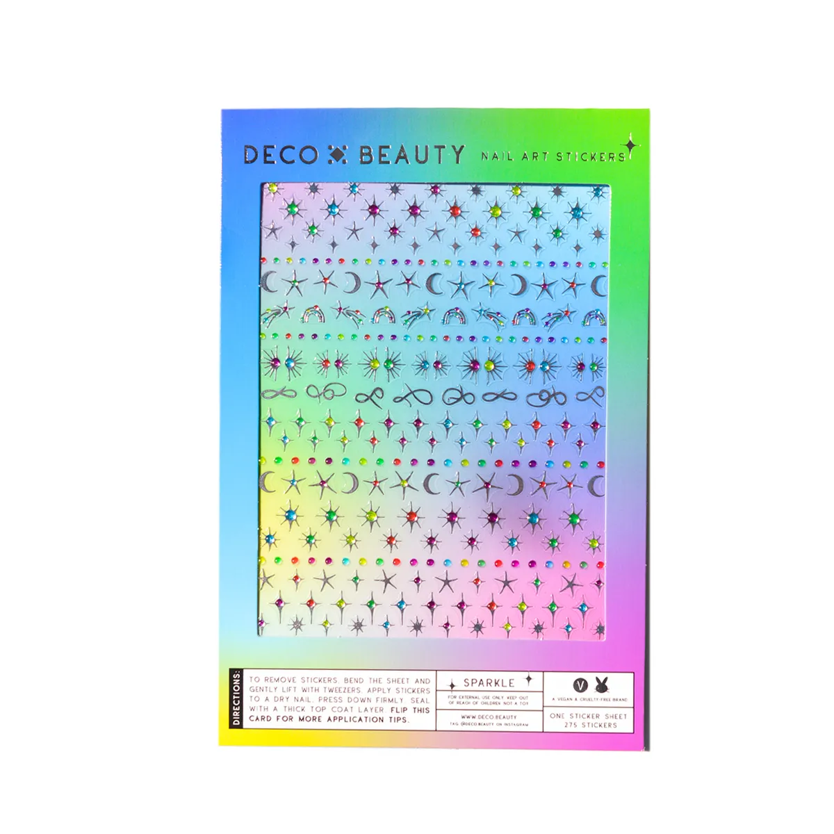 Deco Beauty Nail Art Stickers - Sparkle