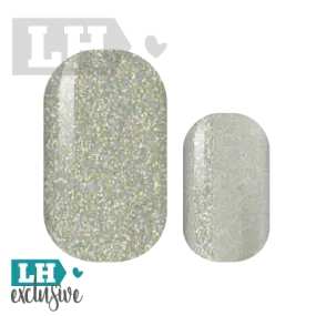 Disco Ivory Glam Nail Wraps