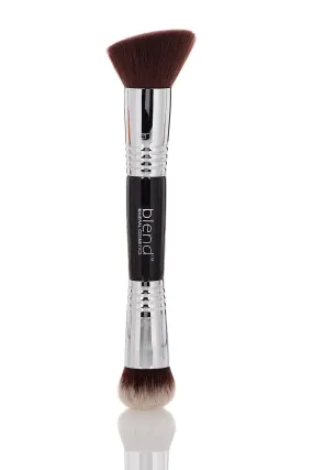 Double End Contour Brush - Brass