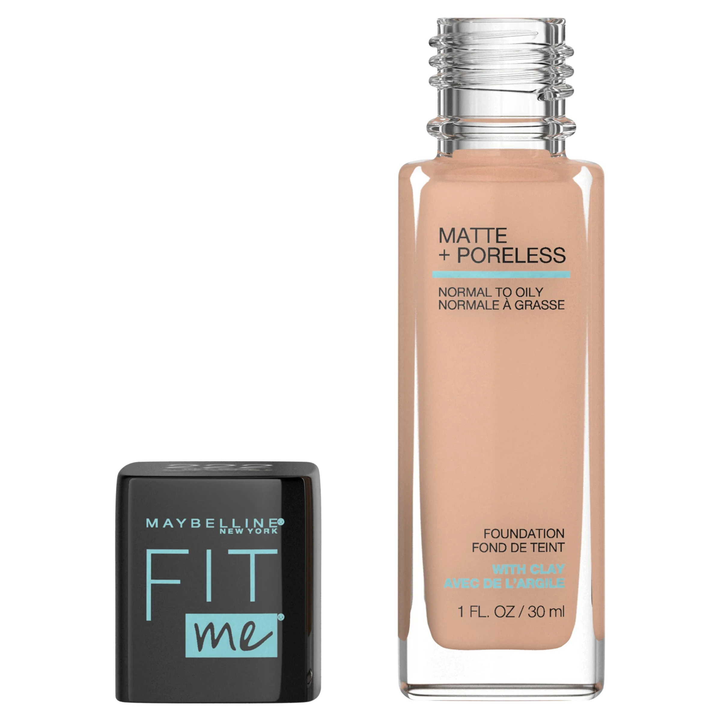 FIT ME MATTE & PORELESS MATTIFYING LIQUID FOUNDATION 222 TURE BEIGE 30ML