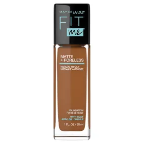 FIT ME MATTE & PORELESS MATTIFYING LIQUID FOUNDATION 360 MOCHA 30ML
