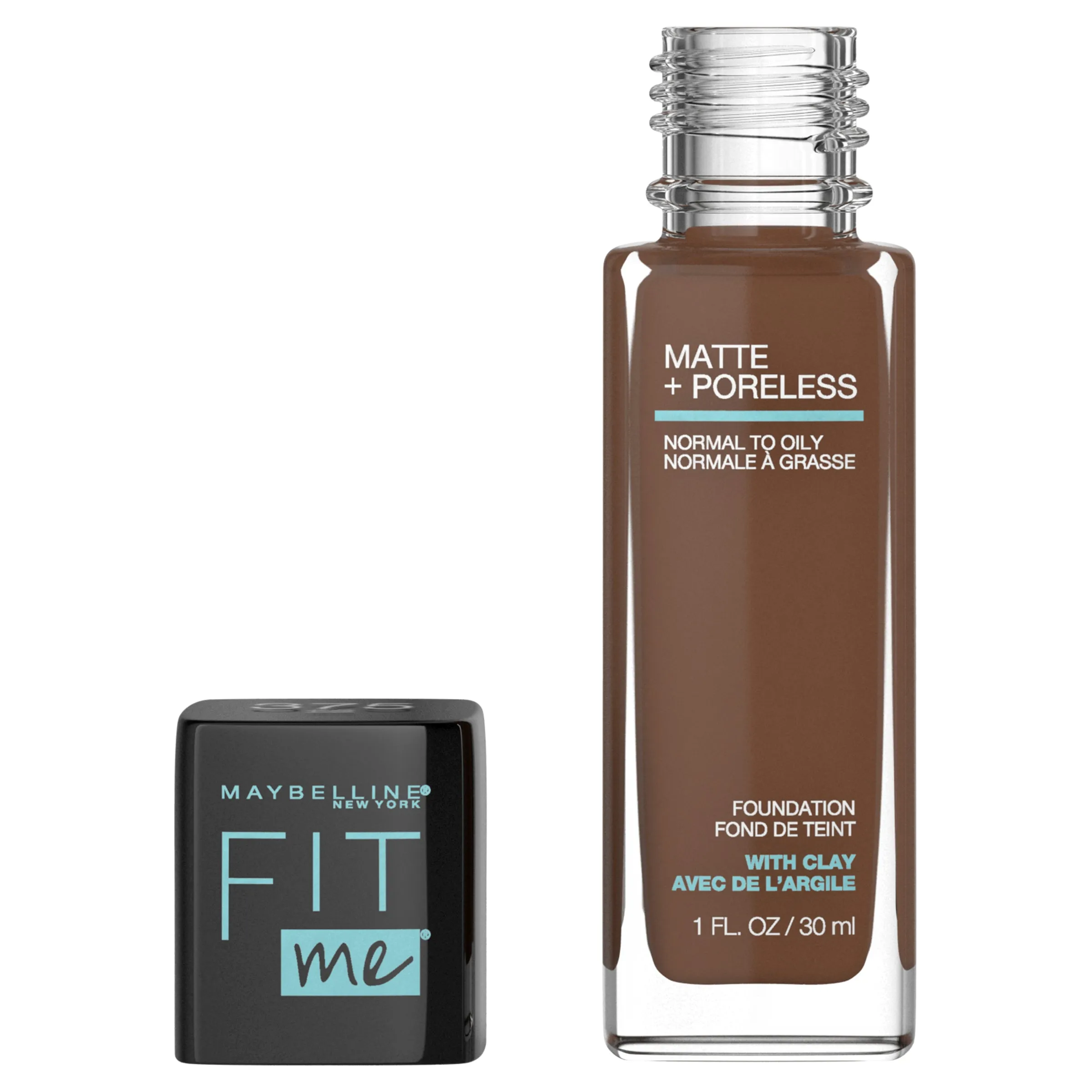 FIT ME MATTE & PORELESS MATTIFYING LIQUID FOUNDATION 375 JAVA 30ML