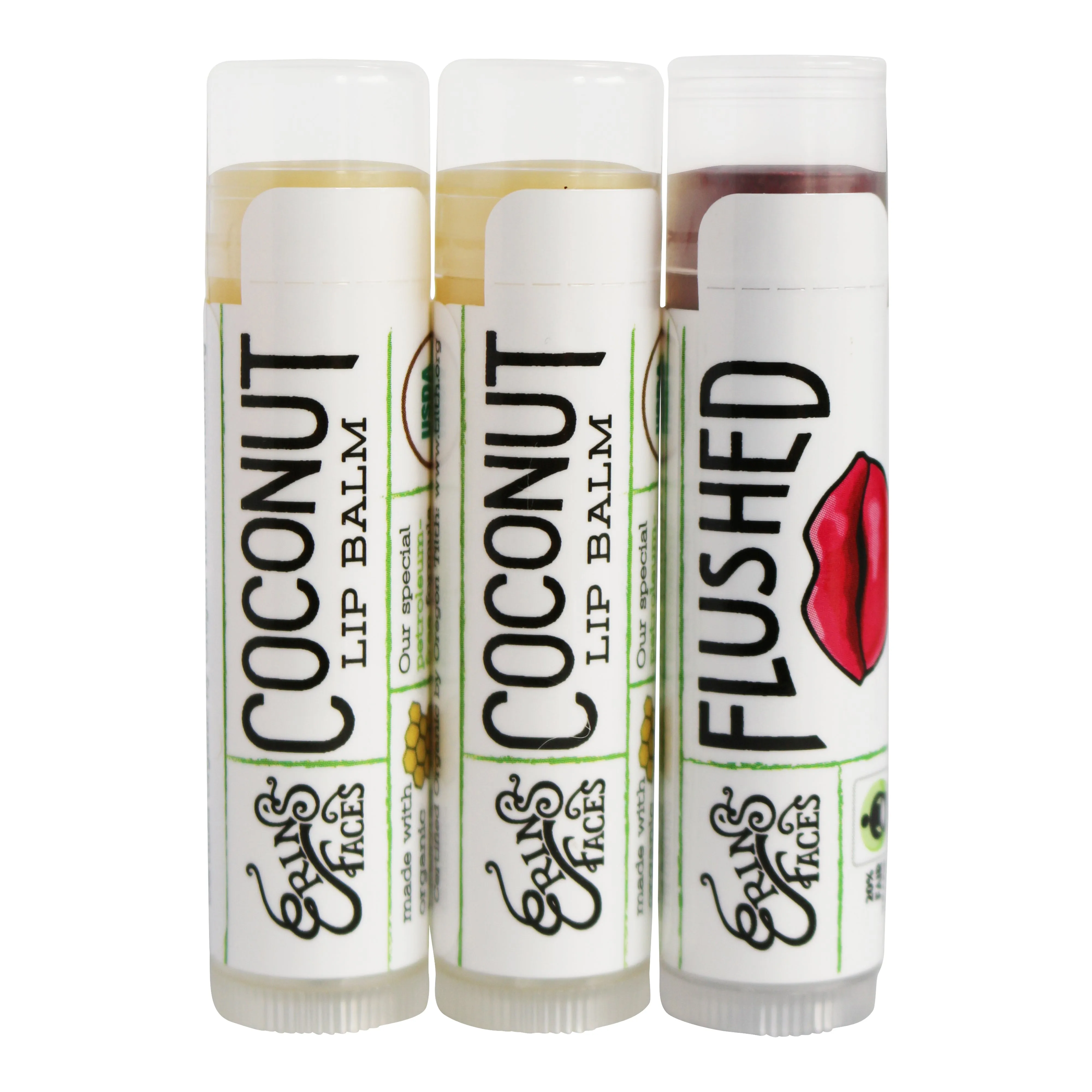 Flushed Tinted Lip Balm Trios