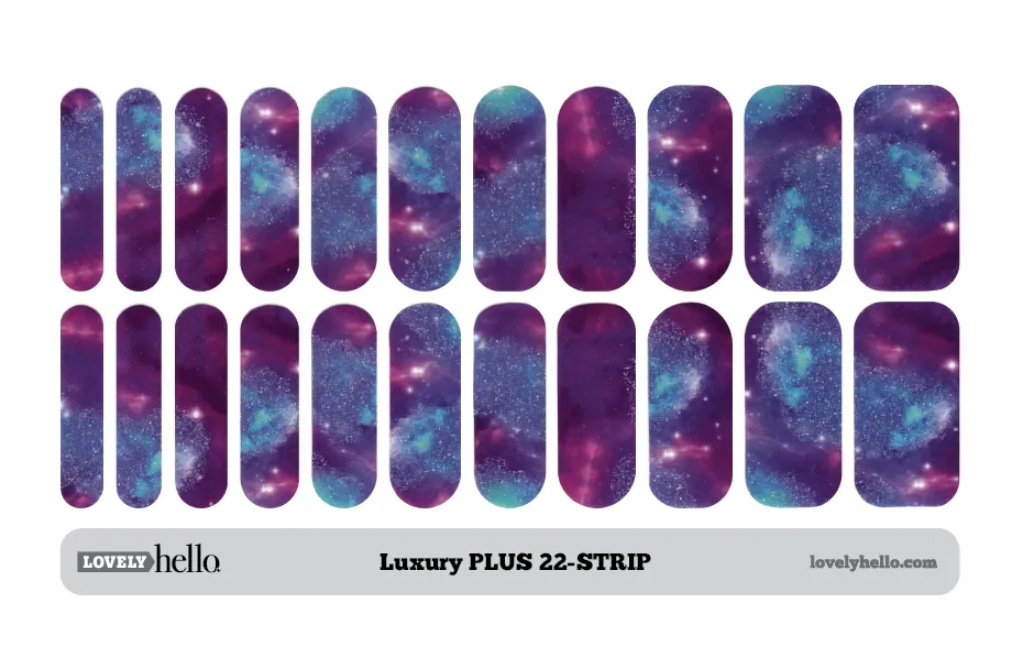Galaxy Glam Nail Wraps