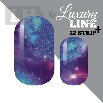 Galaxy Glam Nail Wraps