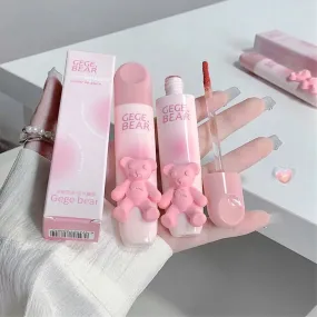 Gege Bear - 6 Pieces Frozen Bear Matte Lip Gloss