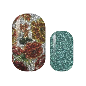 Grandma's Couch Glam Nail Wraps