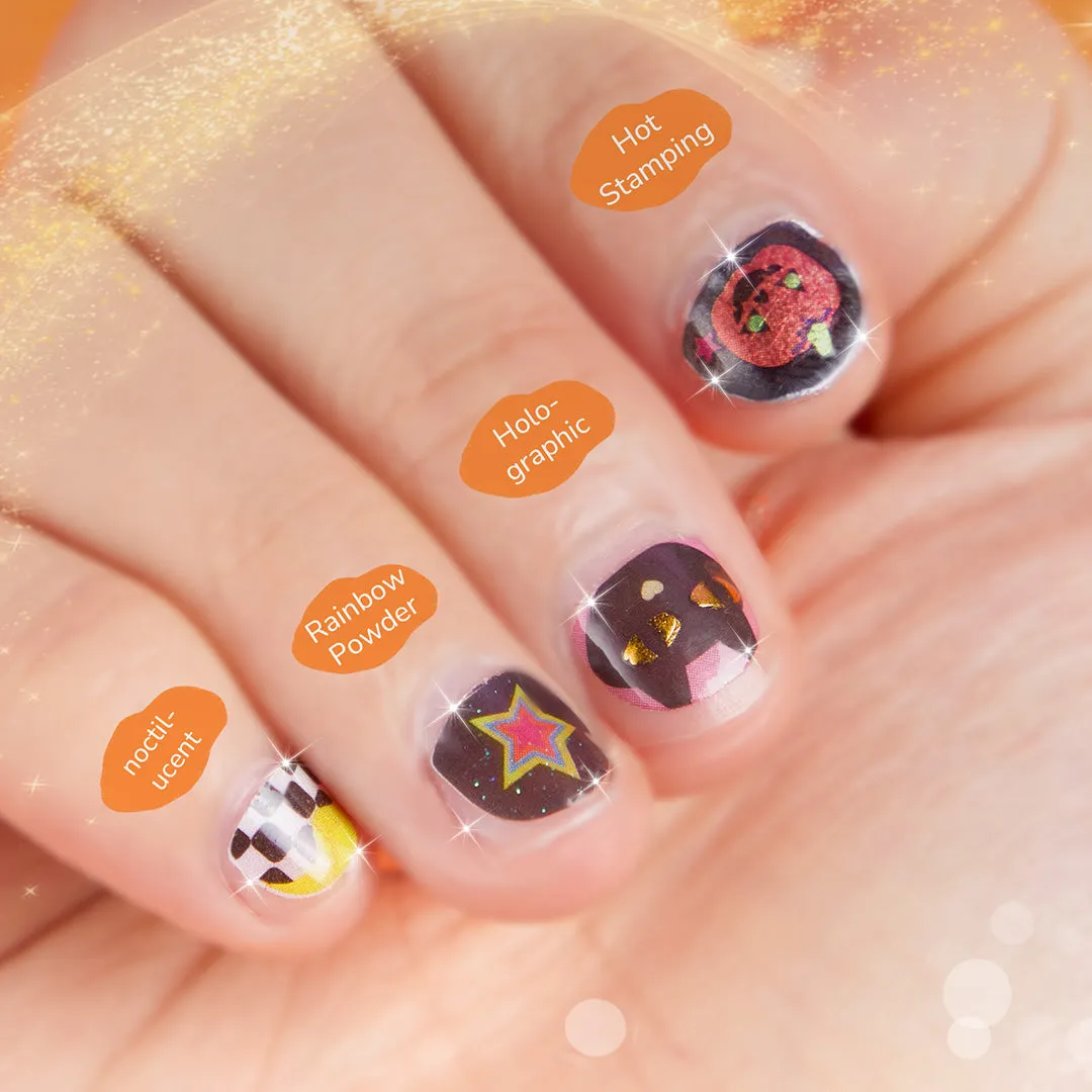Halloween Dress Up Sticker Pack: Temporary Tattoos, Nail Stickers & More 1000P