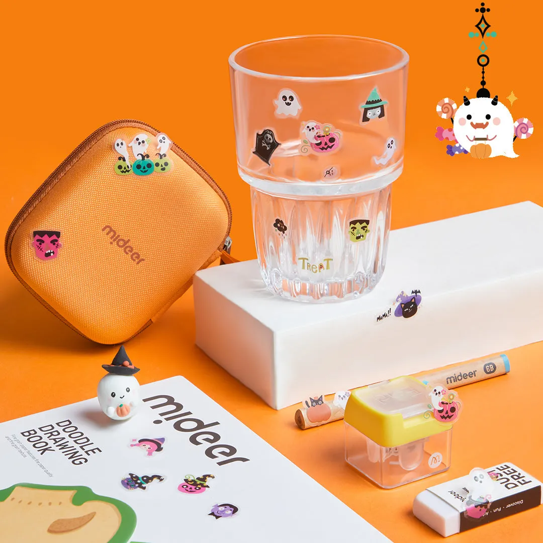 Halloween Dress Up Sticker Pack: Temporary Tattoos, Nail Stickers & More 1000P