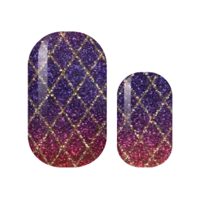 Harlequin Glam Nail Wraps