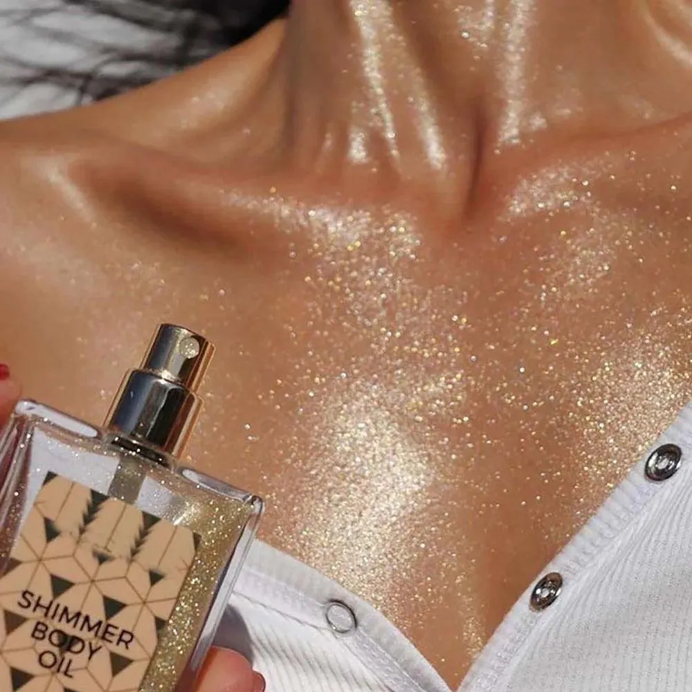 High Gloss Shimmer Body Oil - Sexikinis Swim