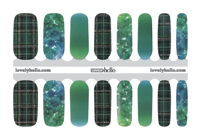 Highland Glam Nail Wrap