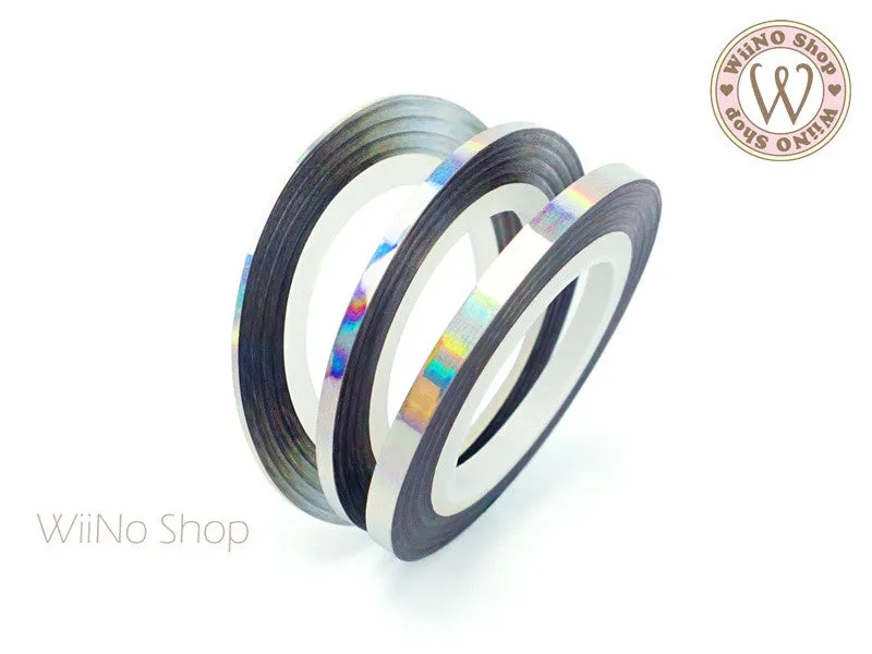 Holographic Rainbow Nail Art Striping Tapes Line