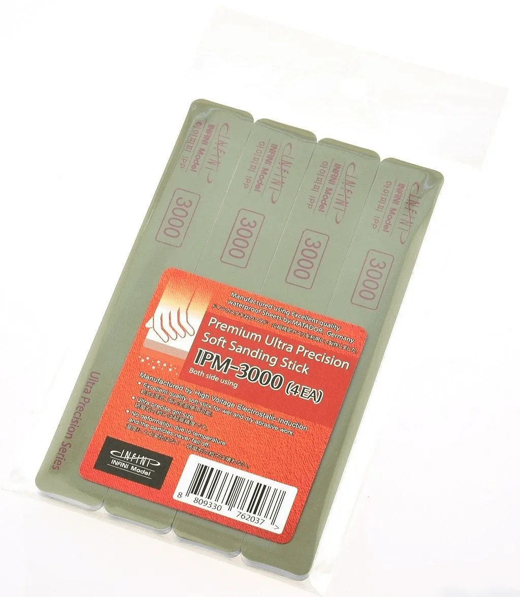 Infini Model Premium Ultra Precision Soft Sanding Stick (4pcs)