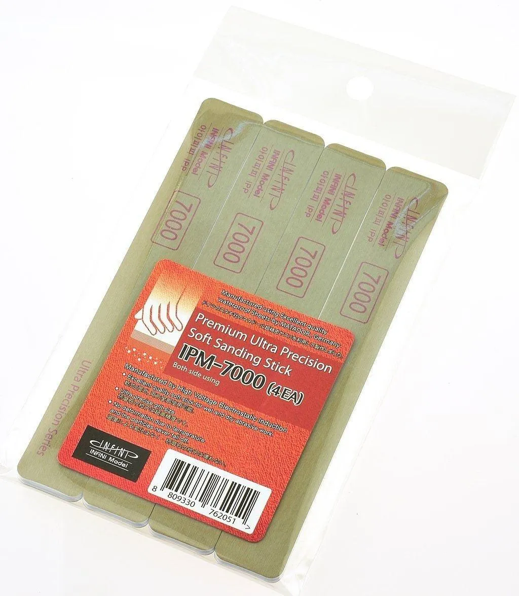 Infini Model Premium Ultra Precision Soft Sanding Stick (4pcs)
