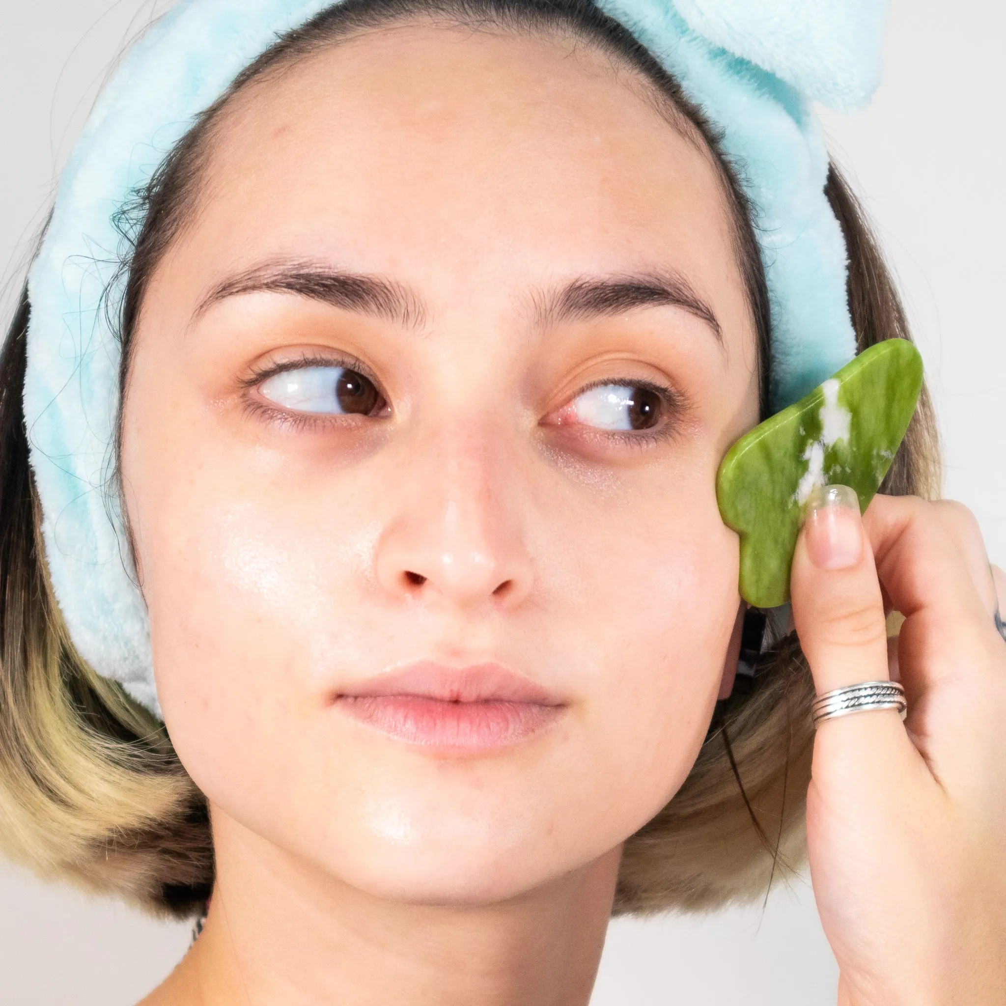 Jade Roller and Gua Sha Set