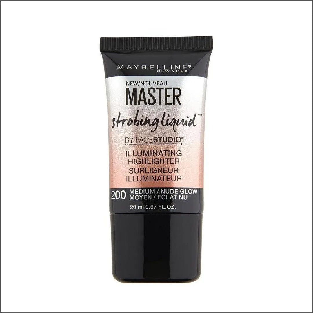 Maybelline Master Strobe Liquid Highlighter Medium / Nude Glow 200