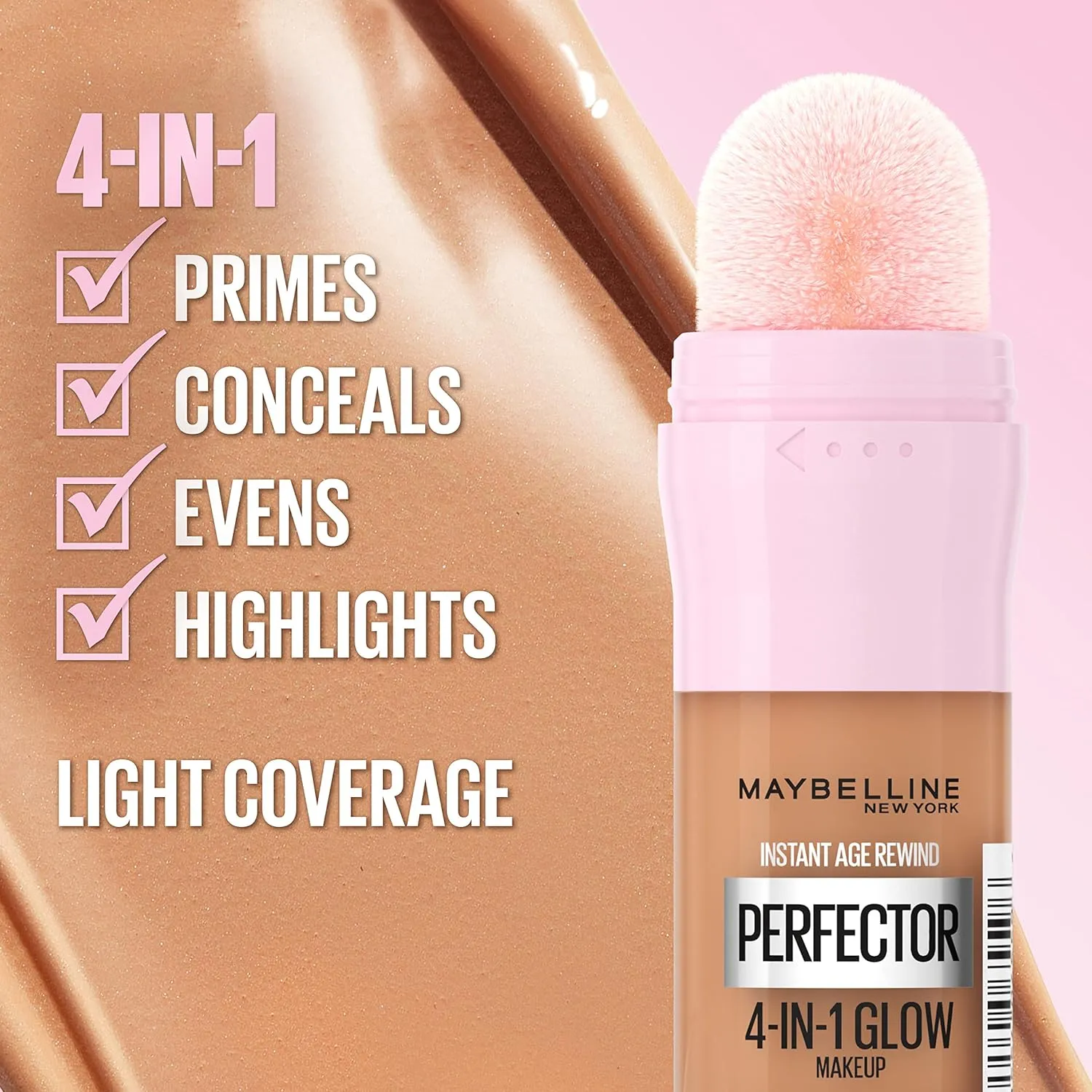 Maybelline New York Instant Age Rewind Instant Perfector 4-In-1 Glow Makeup,