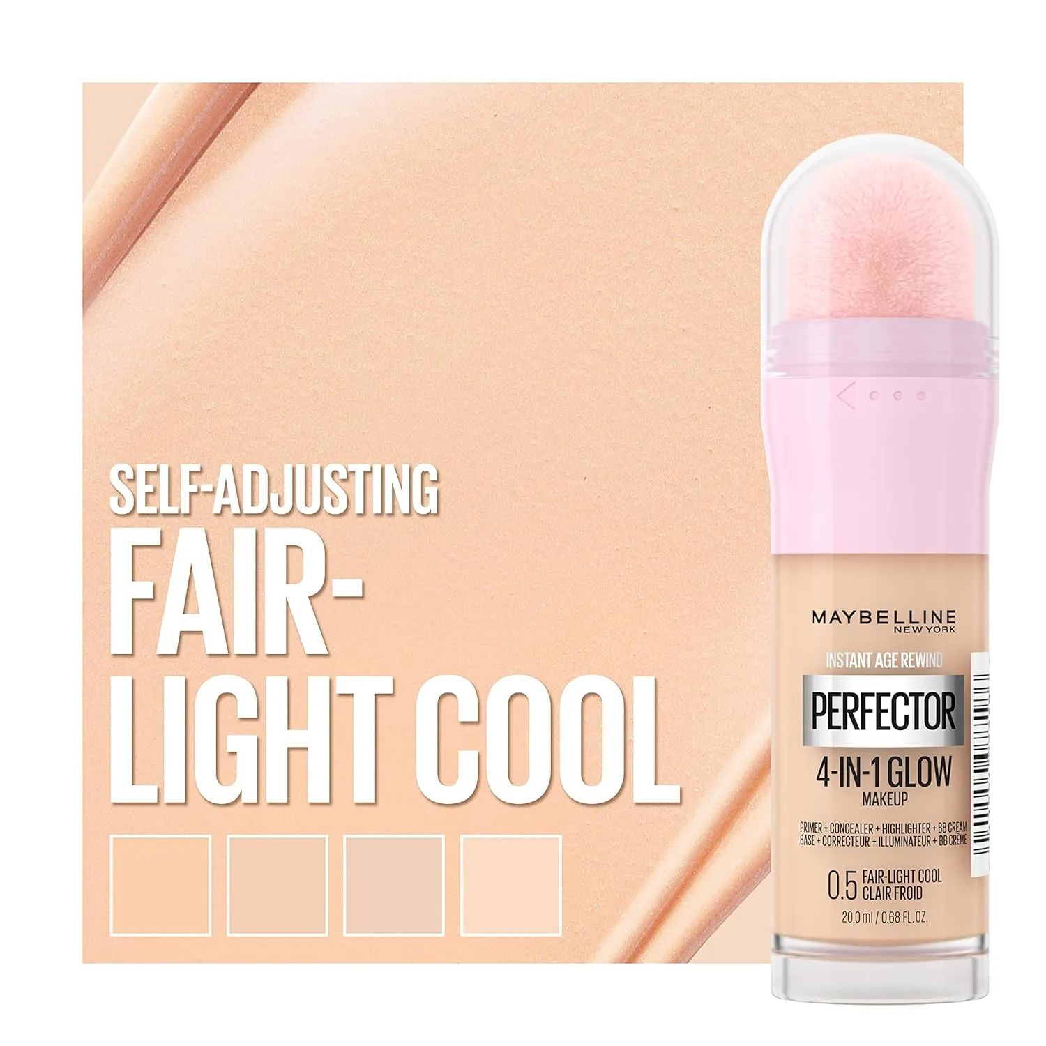 Maybelline New York Instant Age Rewind Instant Perfector 4-In-1 Glow Makeup,