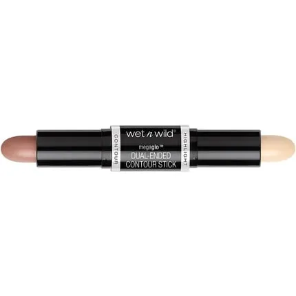 Megaglo Double-sided contour stick 2-in-1 with contour shade and highlighter Light/Medium 8G , Wet 'N' Wild