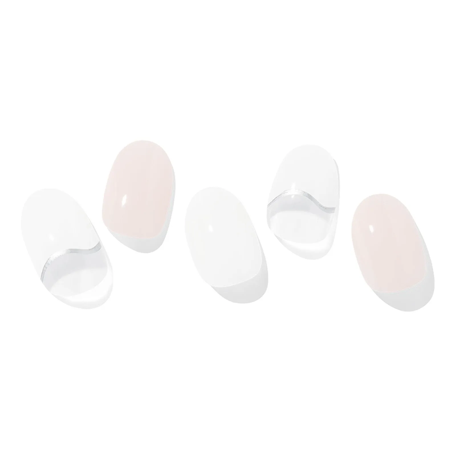 N Soft Cream Manicure Semi-cured Gel Nail Strips ND-390