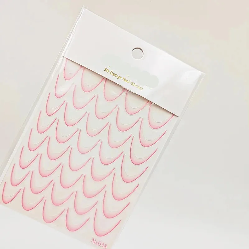 Nail Art Line Stickers
