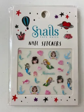 Nail Stickers Mermaid Snails