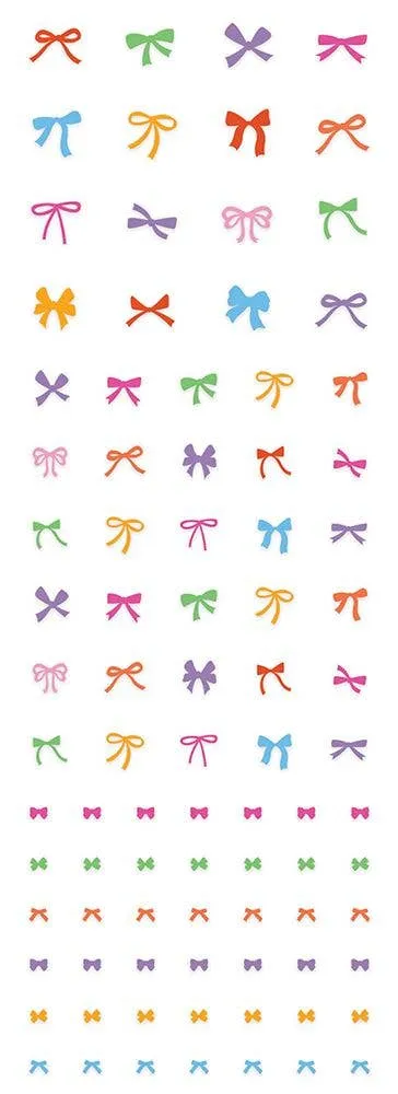 Nothing But Bows Nail Stickers