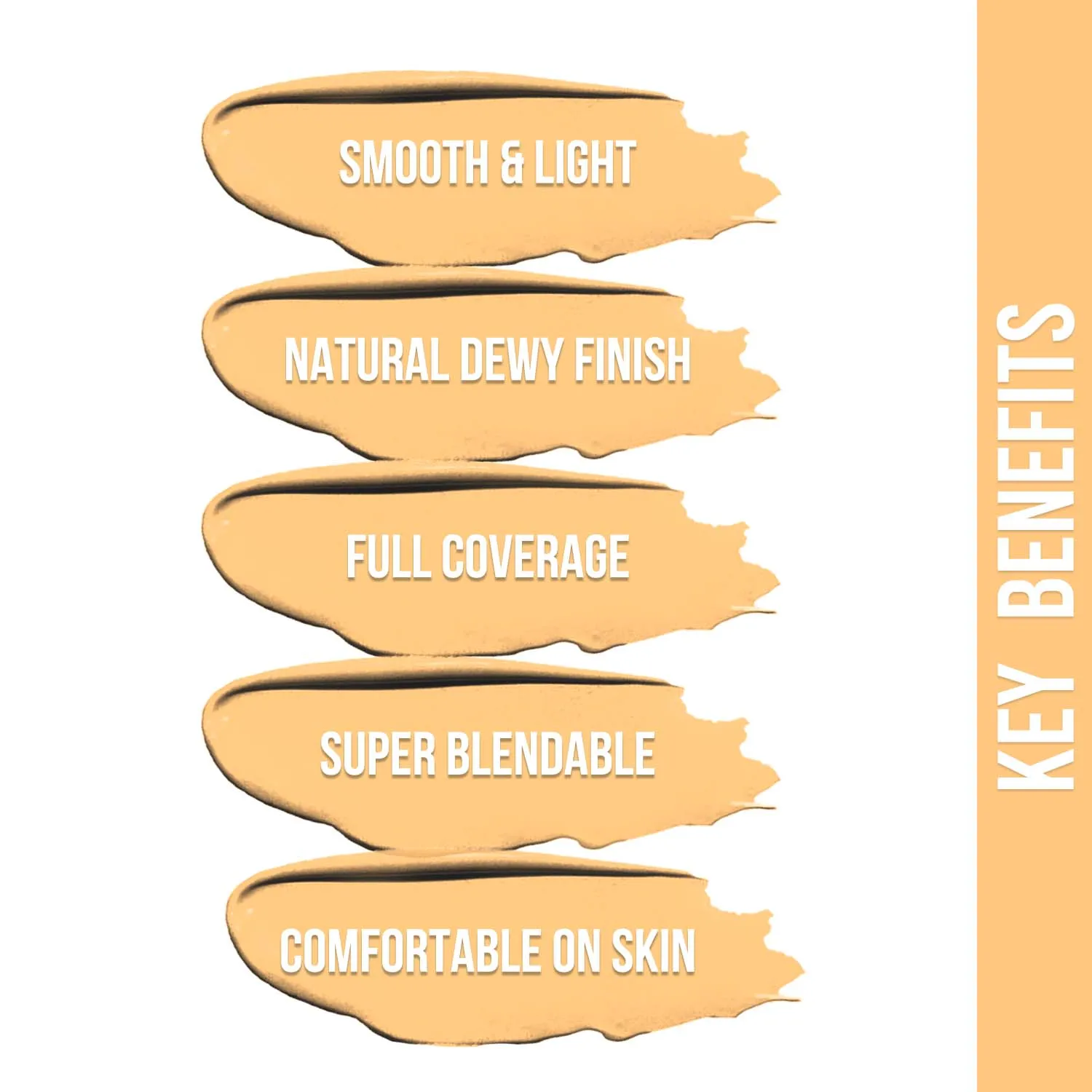 NY Bae Dewy Drops Liquid Foundation | Natural | Full Coverage | Smooth & Light | Easily Blendable | Dusky Skin Tone | Cool Undertone - Espresso 7 (30 ml) 