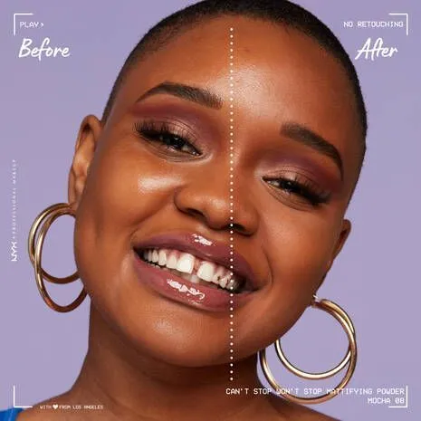NYX Can't Stop Won't Stop Mattifying Pressed Powder