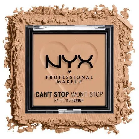 NYX Can't Stop Won't Stop Mattifying Pressed Powder