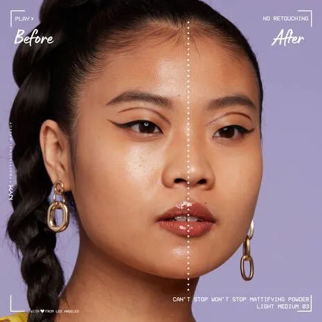 NYX Can't Stop Won't Stop Mattifying Pressed Powder