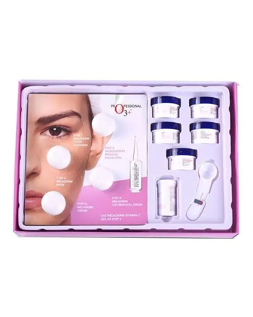 O3  Power Brightening Facial Kit -Power Brightening Facial Kit For Dull & Uneven Skin
(123gm 40ml)
