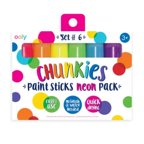 Ooly Chunkies Paint Sticks - Neon