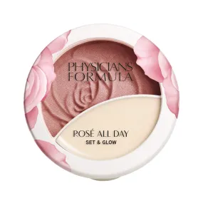 Physicians Formula Rosé All Day Set & Glow Highlighter Face Makeup Powder Brightening Rose