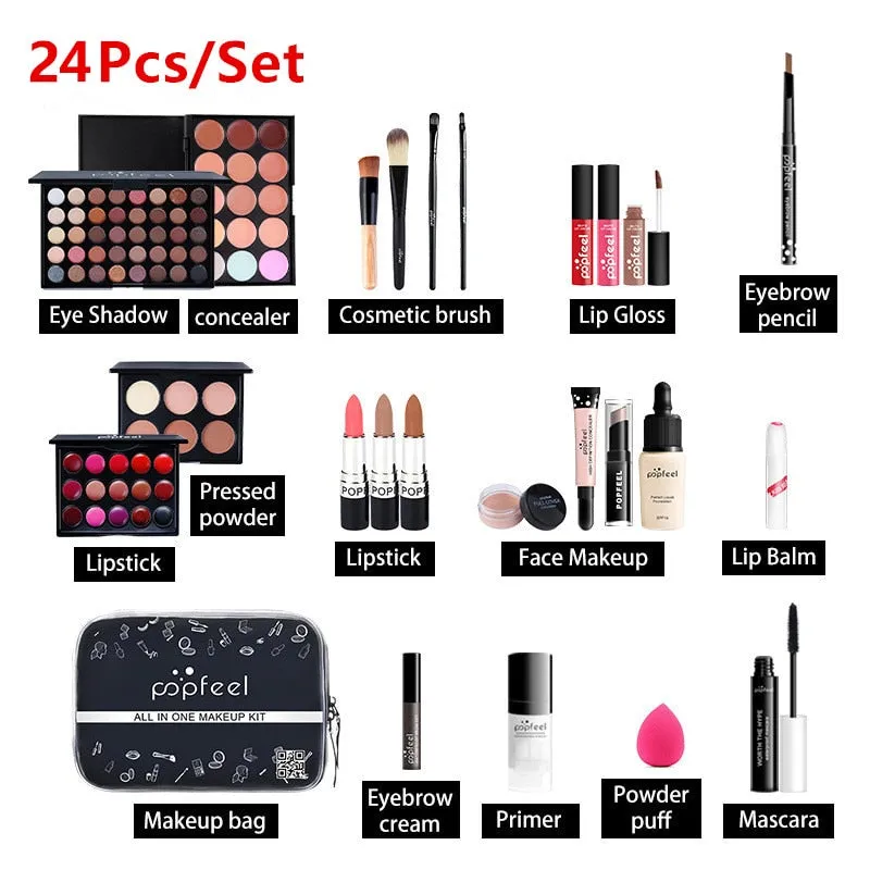 POPFEEL  ALL IN ONE Full Professional Makeup Kit