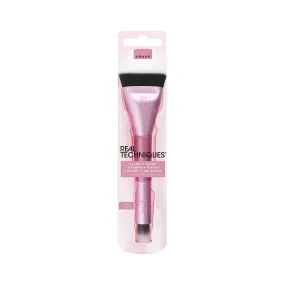 Real Techniques Sculpt & Shape Dual Ended Makeup Brush For Flat Head Blends & Intensifies Contour or Highlighter Cheek 438