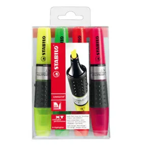 STABILO Luminator Highlighter Wallet of 4